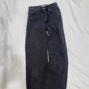 Zara black flare jeans
